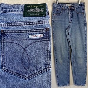 Calvin Klein Vintage Made in USA 100% Cotton High Rise Perfect 90’s Calvin’s